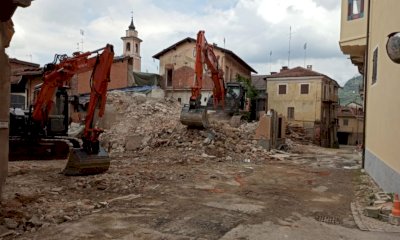 Dopo quasi quattro anni riapre al traffico via Grandis a Borgo San Dalmazzo