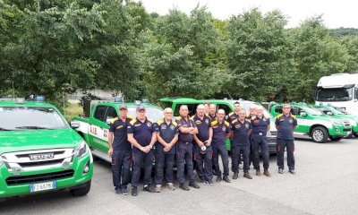 Il Corpo AIB del Piemonte in missione per gli incendi boschivi in Sardegna, Calabria e Sicilia