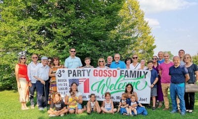 Mary Jo Gosso e la sua famiglia a Busca e in val Maira alla ricerca delle radici