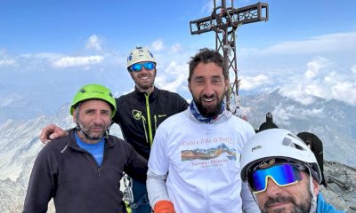 Di corsa da Savona al Monviso per aiutare un amico: Alberto Zuccarelli ce l’ha fatta