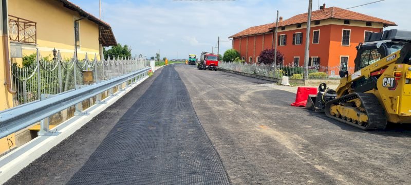 Venerdì 28 luglio riapre la strada provinciale Fossano-Villafalletto dopo i lavori