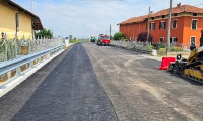 Venerdì 28 luglio riapre la strada provinciale Fossano-Villafalletto dopo i lavori