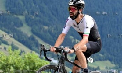 Ezio Tallone della Dragonero 36° assoluto e sul podio di categoria al Duathlon dell'Alpe d'Huez