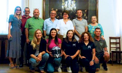 Borgo San Dalmazzo, due giovani campionesse ricevute in Comune