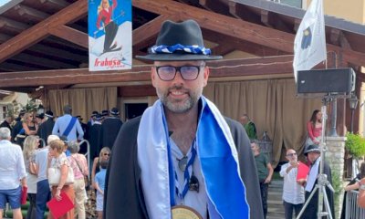 Sagra della Raschera a Frabosa Soprana, il Presidente della Provincia diventa “cavaliere”