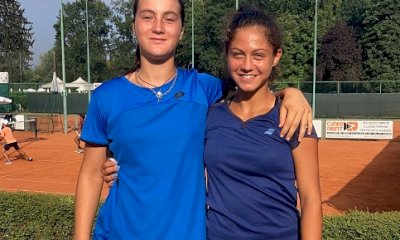 Tennis: al torneo internazionale Under 18 del Country Club Cuneo la finale femminile sarà tra Zocco e Bassotti