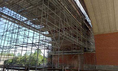 Cuneo, entro fine mese la conclusione dei lavori di consolidamento del ponte sul Gesso (FOTOGALLERY)