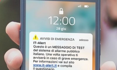 Il 14 settembre test sul territorio piemontese di IT-alert