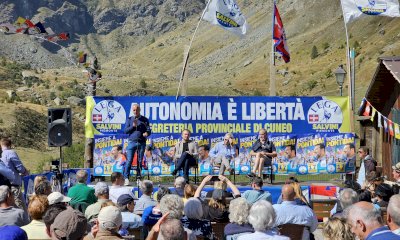 La Lega cuneese ai piedi del Monviso nel segno dell'autonomia: 