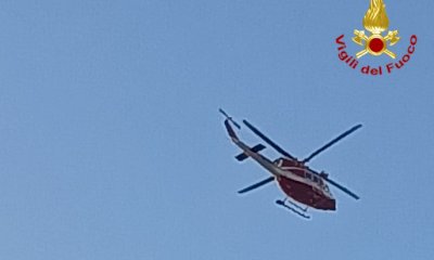 In difficoltà nella zona della Rocca dell'Abisso, recuperato dai Vigili del Fuoco