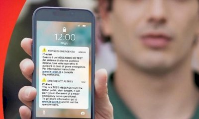 Oggi in Piemonte il test di It-Alert, il nuovo sistema di allarme pubblico