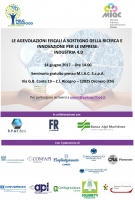 Seminario sulle agevolazioni fiscali a sostegno della ricerca e innovazione per le imprese