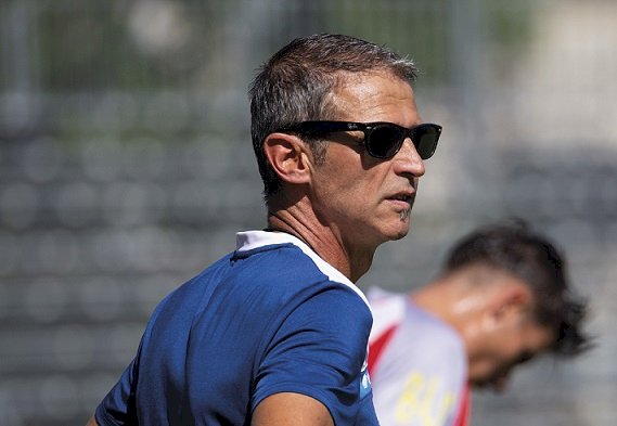 Michele Magliano, allenatore del Cuneo (foto da pagine social Cuneo Olmo)