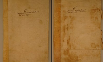 Restaurati altri due registri dell'archivio storico del Santuario di Vicoforte