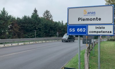 Savigliano, riasfaltato il tratto della statale 662 sul ponte del Maira