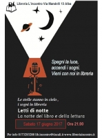 Letti di notte 2017, la Notte Bianca del Libro e della Lettura