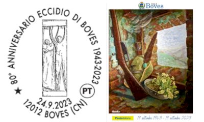 Le Poste celebrano gli ottant'anni dall'eccidio di Boves con uno speciale annullo filatelico
