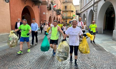 Alba: 452,20 chili di rifiuti raccolti durante i quattro appuntamenti di plogging