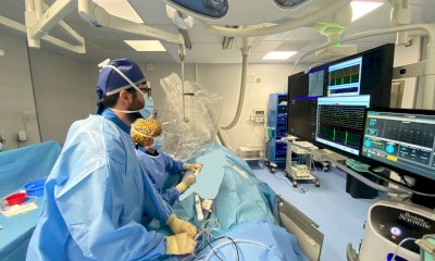 Un innovativo intervento eseguito dall'equipe di Cardiologia del 