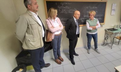 Passaggio a Saluzzo per Giuseppe Antoci, ospite ieri a Borgo San Dalmazzo