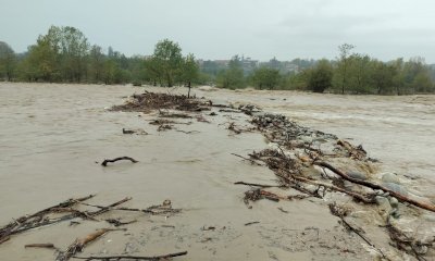Cuneo, chiuso il guado ciclopedonale sul Gesso