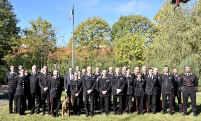 Il Generale di Corpo d'Armata Andrea Rispoli, in visita al comando dei Carabinieri Forestali di Cuneo