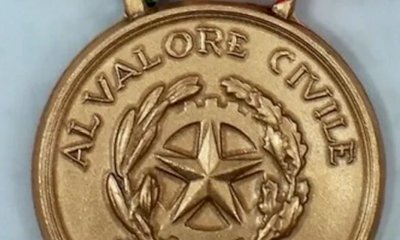 Medaglia d'oro al valor civile rubata a Borgo, Robaldo: 