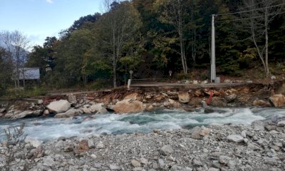 Strade distrutte e passerelle crollate: tutti i danni della tempesta Aline nel Parco delle Alpi Marittime
