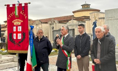 Alba: deposta la corona di alloro nel Campo della Memoria