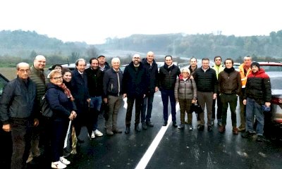 Apre la variante di Cherasco. Cirio: 