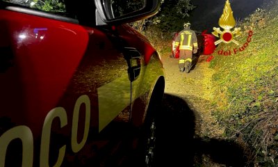 Auto ribaltata a Costigliole Saluzzo, ferita la conducente