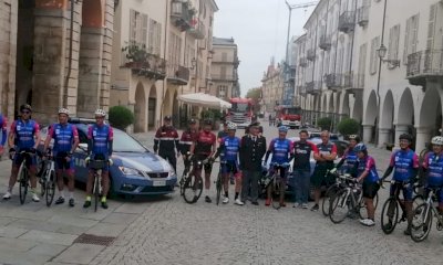 Pedalando sulle vie di San Michele, la solidarietà corre sulle due ruote