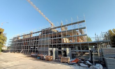 Proseguono i lavori per la costruzione del nuovo polo scolastico di Costigliole Saluzzo