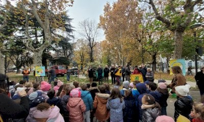 Gli studenti di Bra celebrano la “Festa dell’albero”