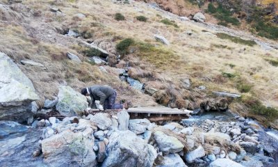 Nel Parco Alpi Marittime proseguono i lavori post tempesta Aline