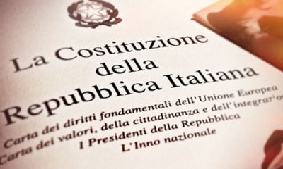 La Provincia donerà la Costituzione italiana ai cittadini neo maggiorenni