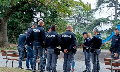 Cuneo, ancora controlli di polizia ai giardini Fresia e in piazza Boves