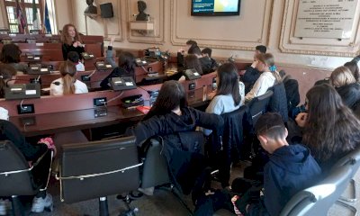 Il Consiglio comunale dei Ragazzi di Bra premiato dalla Regione