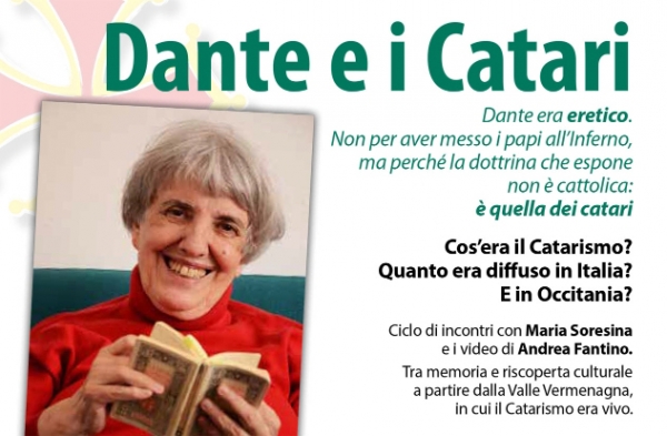 Dante e i Catari. A luglio ciclo di incontri con Maria Soresina e i video di Andrea Fantino in Val Vermenagna.