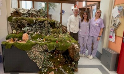 All'Hospice di Busca il presepe dedicato a pazienti e famiglie