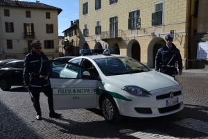 Maltempo: interventi della polizia municipale di Bra