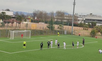 Calcio, Finale Coppa Eccellenza - Pro Novara-Saluzzo 0-3, la doppietta di Shtjefni