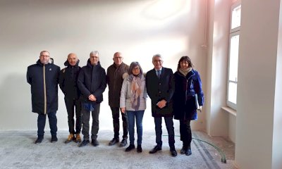 Alba: sopralluogo al cantiere della Scuola Infermieri nel Complesso della Maddalena
