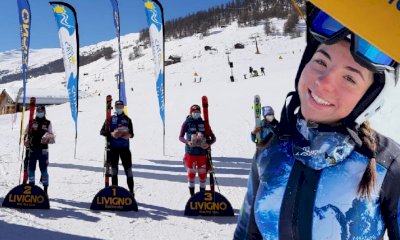 Sci alpino, Melissa Astegiano seconda in uno dei due SuperG del Grand Prix Italia Giovani