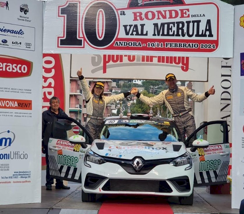Rally, undicesimo posto assoluto al "Ronde della Val Merula" per Giordano-Siragusa