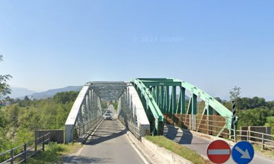 Senso unico mercoledì 14 febbraio sui due ponti gemelli a Borgo San Dalmazzo