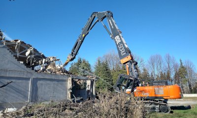 È iniziata la demolizione dell’ex caserma Montezemolo a Cuneo