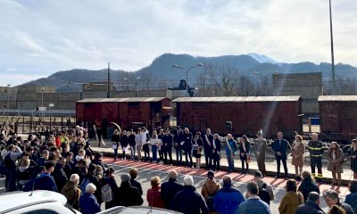 Anche una delegazione saluzzese alla commemorazione per gli ebrei deportati da Borgo
