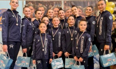 Ginnastica ritmica: ottimo inizio di stagione per le atlete della Cuneoginnastica