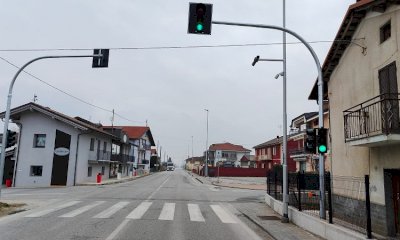 Tarantasca: nuovo semaforo in frazione San Chiaffredo